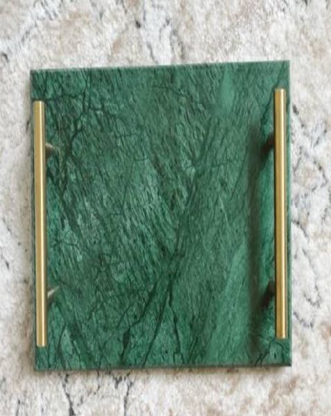 Marble tray, Color : Green