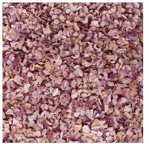 Organic Dehydrated Chopped Red Onion, Shelf Life : 12 Months