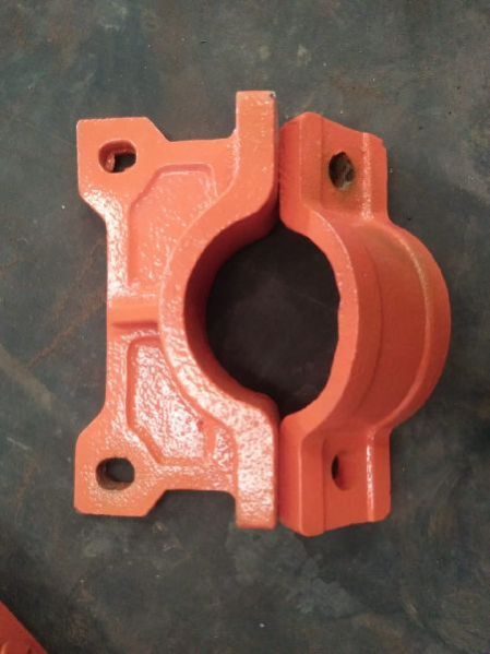 Cast Steel Pipe Support Clamp, Length : 185mm, 200mm