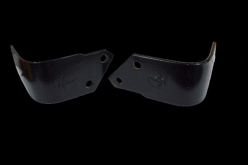 Boron Steel Coated Universal Rotary Tiller Blades, Color Black at