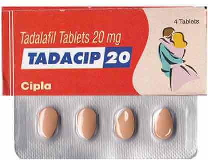 Cialis Tadacip 20mg Tablets