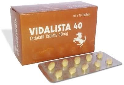 Cialis Vidalista 40mg Tablets