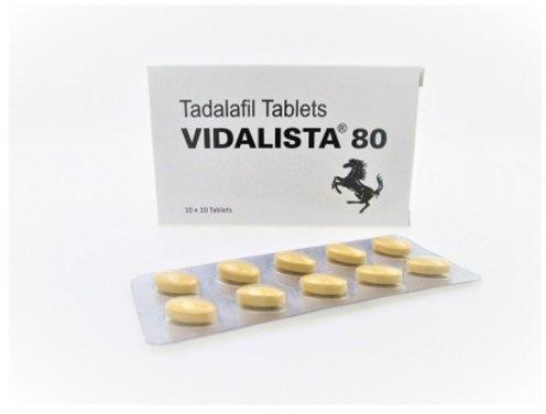 Cialis Vidalista 80mg Tablets