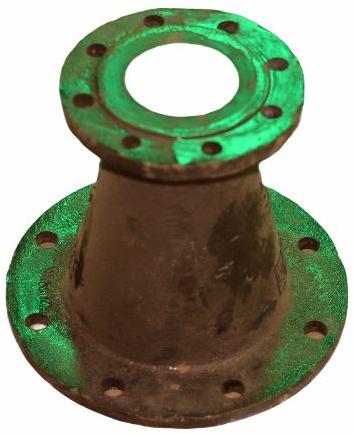 Round Shape Polished Ductile Iron Flanged Reducer, for Pipe Fittings, Certification : ISI Certified