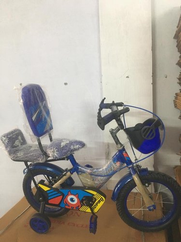 14 Inch Blue & Black Kids Bicycle