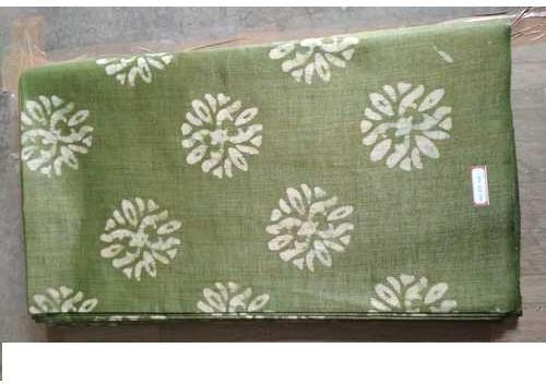 Designer Cotton Silk Fabric, for Garments, Pattern : Printed