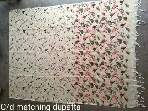 Printed Cotton Dupatta, Occasion : Casual Wear