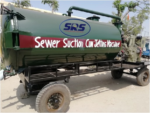 Sewer Suction Cum Jetting Machine - SRS