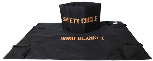 Bomb Suppression Blanket, Color : Black