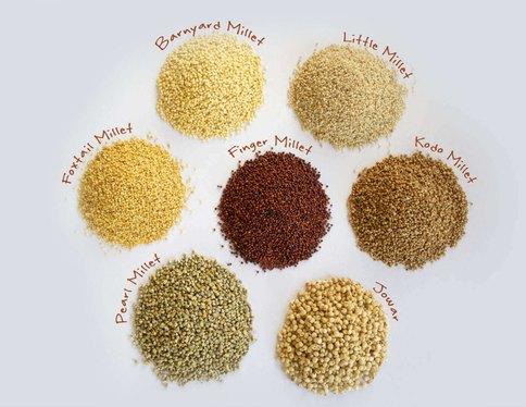 Fine Processed Natural Millets, for Cooking, Style : Dried