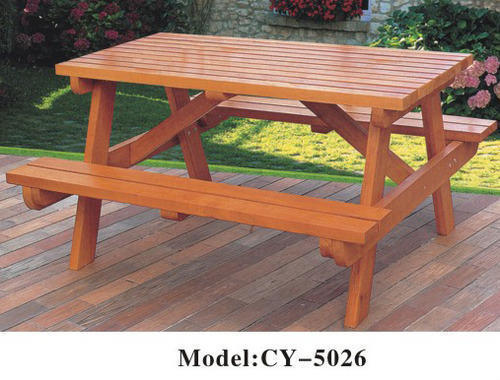 Wooden Outdoor Bench, Size : 122x47x36 cm