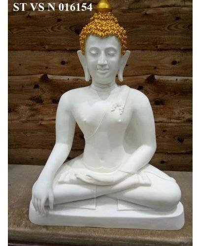 Light Weight Polyresin Indoor Sitting Buddha Statue, Packaging Type : Box