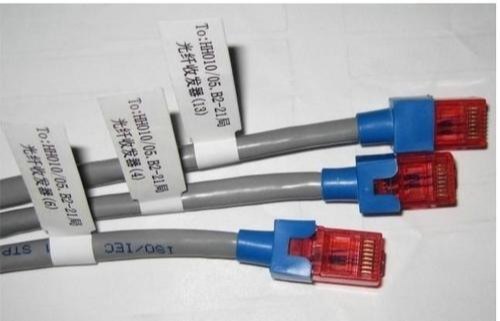 Paper Polyester Data Cable Labels, Packaging Type : Roll