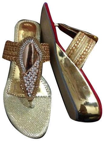 Embroidered Ladies Sandal, Size : XL