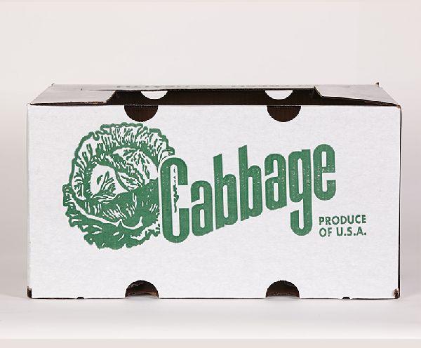 Plain Paper Cabbage Packaging Box, Size : Standard