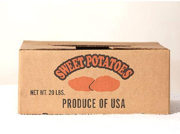 Plain Paper Potato Packaging Box, Size : Standard