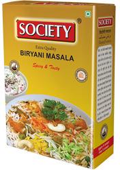 Society Natural Biryani Masala Powder, Certification : FSSAI Certified