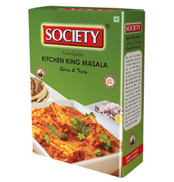 Society Kitchen King Masala Powder, for Cooking, Certification : FSSAI Certified