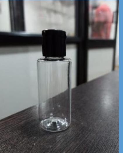 50ml Cylinder PET Bottle, Color : Transprent