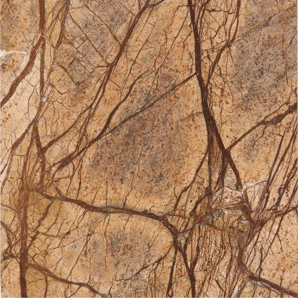 Plain Rainforest Brown Marble, Feature : Crack Resistance, Stain Resistance, Water Proof