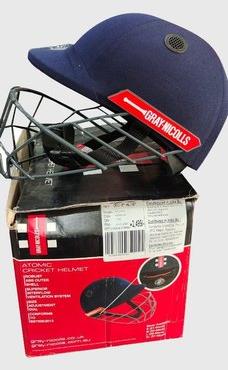 ABS Batting Helmet, Color : Blue