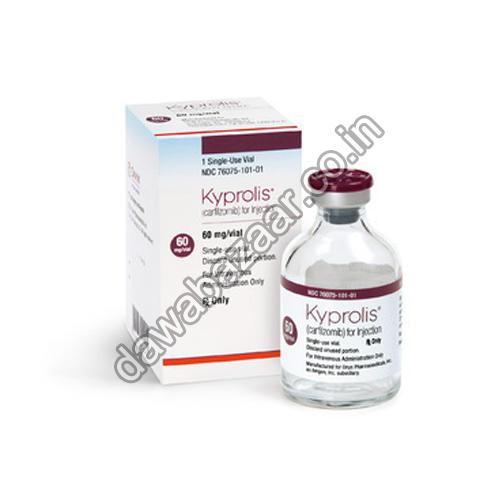 Kyprolis Carfilzomib Injection, Packaging Type : Carton Box