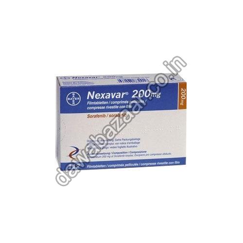 Nexavar 200mg Tablets, Packaging Type : Carton Box