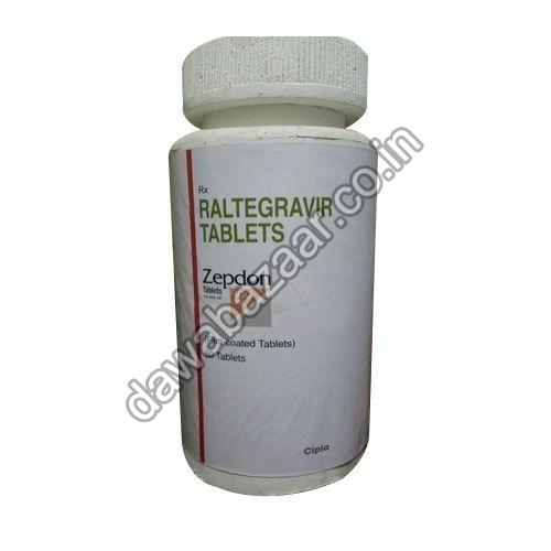 Zepdon Raltegravir Tablets, Packaging Type : Bottle