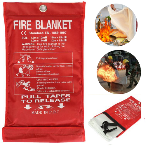 white Fire Proof Fire Blanket, INR 550 / Piece by Milan Safety from