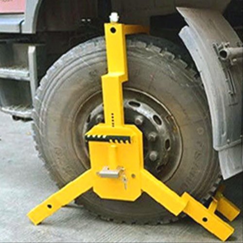 Truck Wheel Clamp, Color : Yellow
