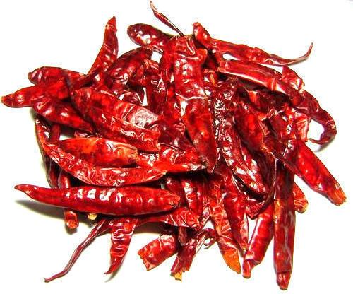 Whole Red Chilli, Length : 6 to 9 cm