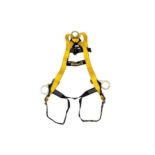 Nylon Retractable Safety Harness, Color : Yellow