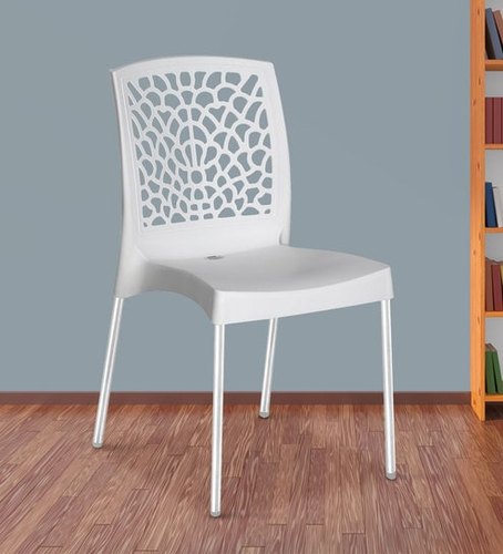 Nilkamal Plastic Outdoor Chair, Size : 470 mm x 850 mm x 570 mm