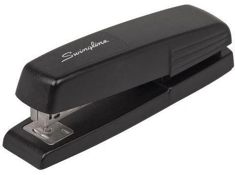 Stainless Steel Desktop Stapler, Color : Black