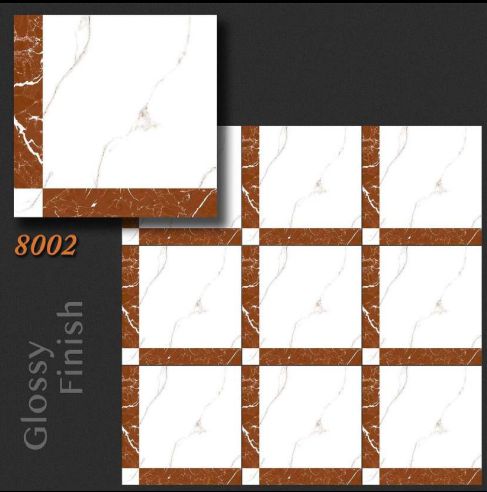 8002 Glossy Finish Porcelain Tiles