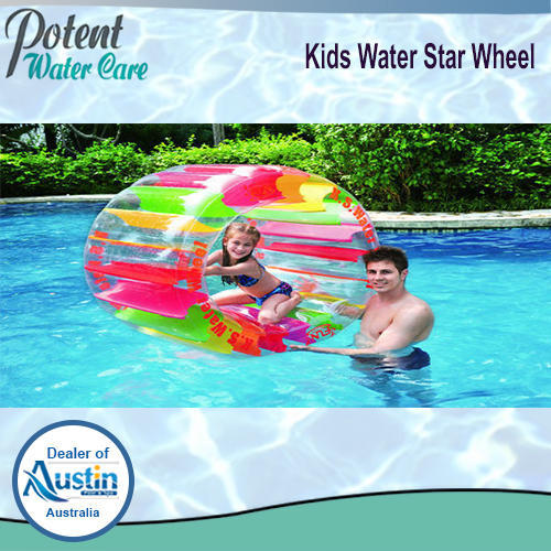 Austin PVC Kids Water Star Wheel, Size : Customized