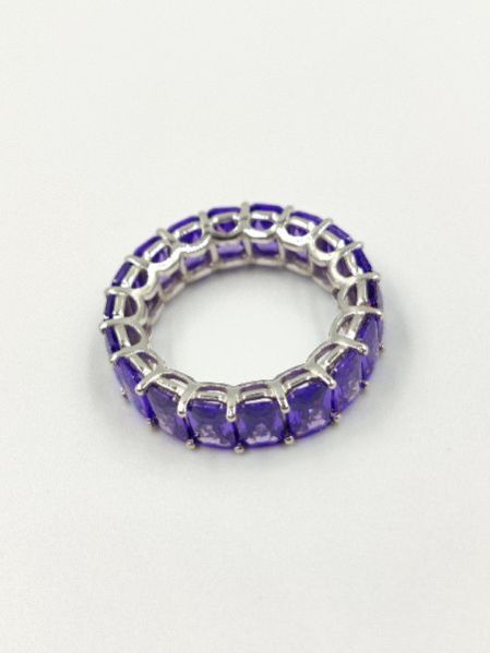 Purple Cubic Zirconia Gemstone