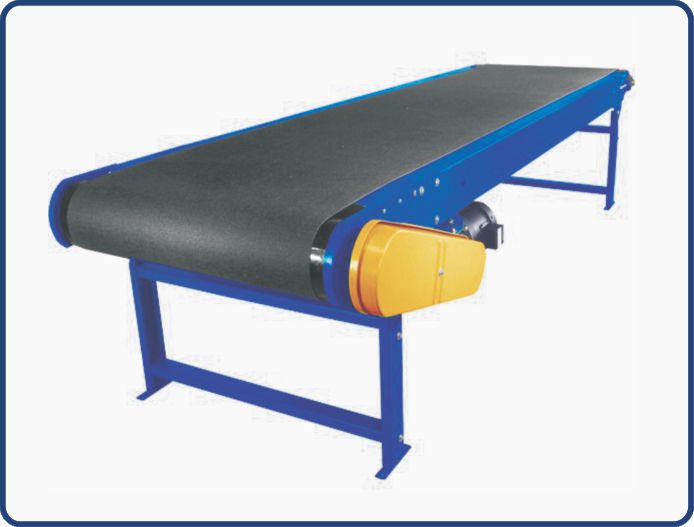 PU Belt Conveyor, for Moving Goods, Rated Power : 1-3 KW