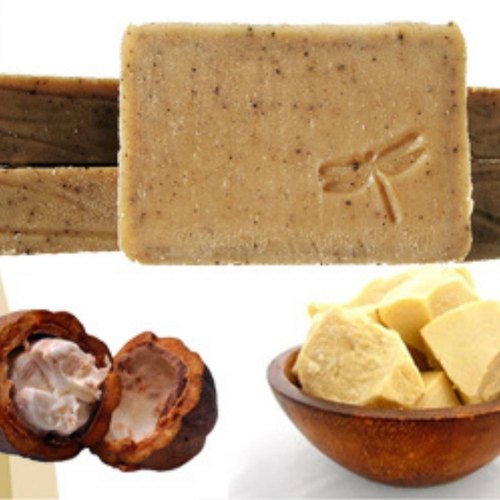 Square Cocoa Butter Soap, for Body Wash, Form : Solid