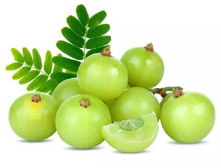 Organic Fresh Amla, Color : Green