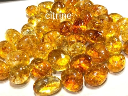 Citrine stone Pebbles, Feature : Handmade