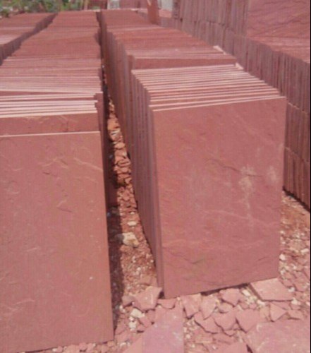Agra Red Sandstone, Form : Block, Tile, Slab, Cut-to-Size