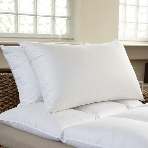 Rectangle Plain Bed Pillow, Color : White