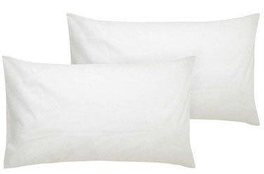 Plain Cotton Rectangular Bed Pillow, Packaging Type : Carton Box