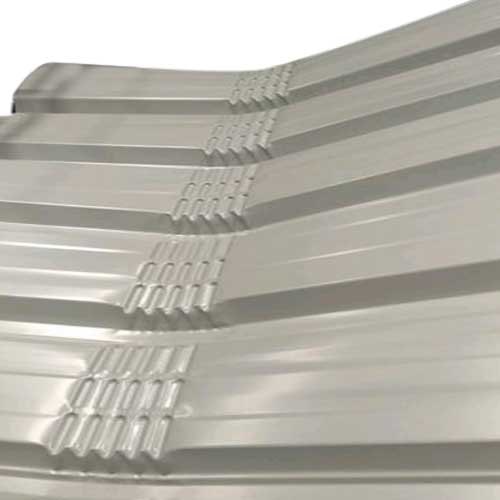 SS304 Stainless Steel Ridge Curved Sheet, Surface Treatment : Color Coated