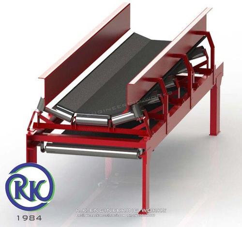 Rubber Belt Conveyor, Capacity : 1-50 kg per feet
