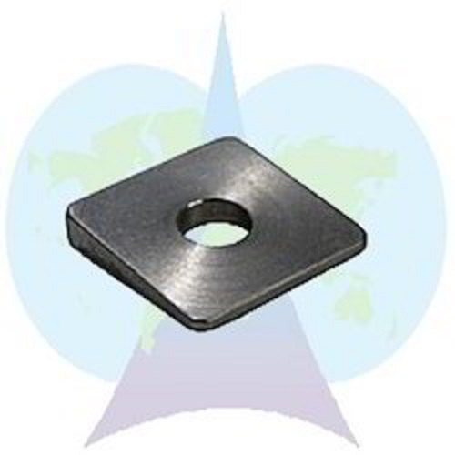 Carbon Steel Bevel Washer, Shape : Square