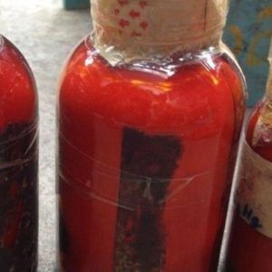 Pure Red Liquid Mercury