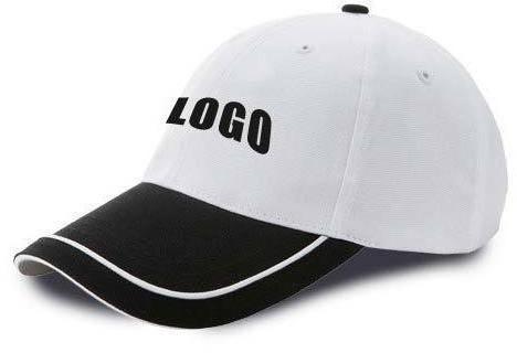 Cotton Printed Kids Stylish Cap, Color : White Black