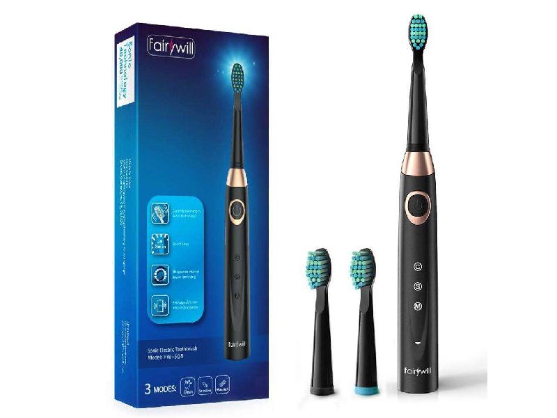 Fairywill Sonic Electric Toothbrush Rechargeable for Adults and Kids